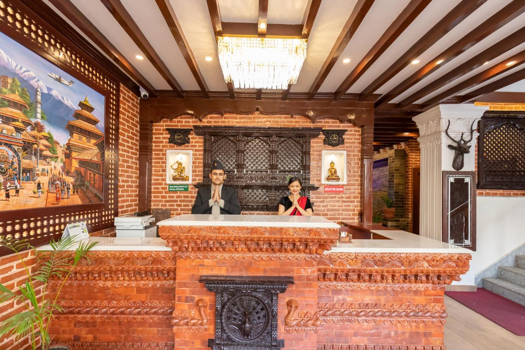 Airport Himalaya Boutique Hotel Katmandú Exterior foto